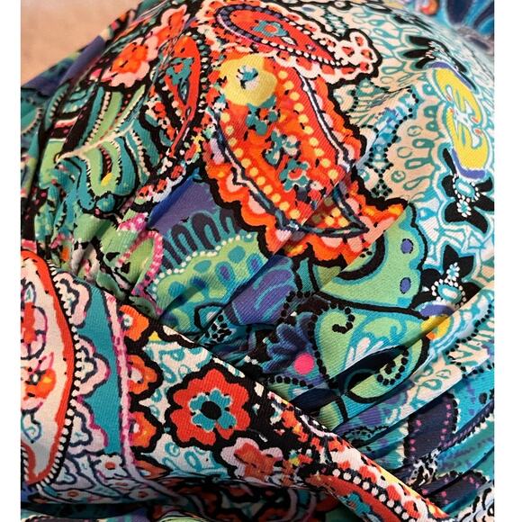 Bleu Rod Beattie Multicolor Paisley Tankini Swim Top - Picture 9 of 9